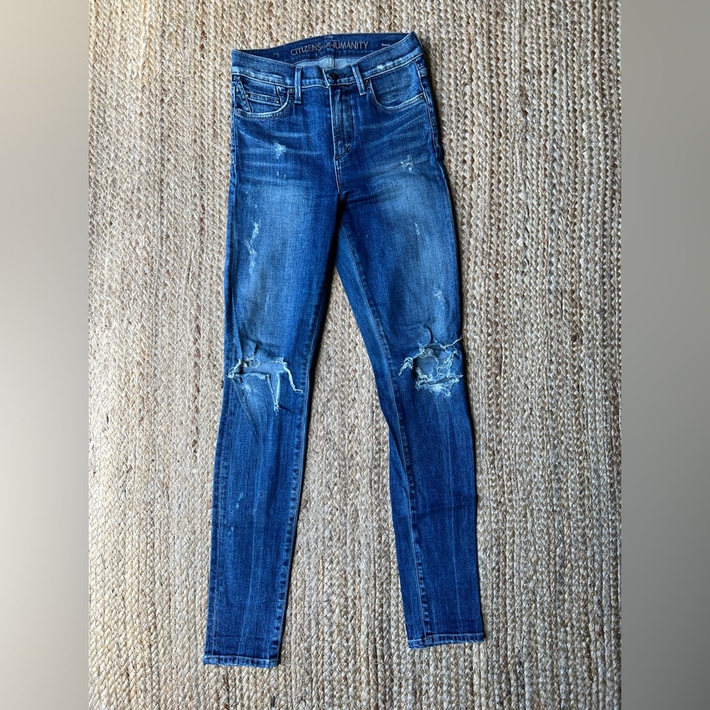 Aritzia Citizens of Humanity Rocket High-Rise Women's Jeans Size 25